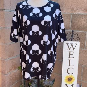 Lularoe Disney Minnie Mouse Shirt Sz M